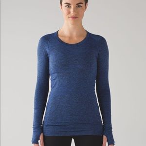 Lululemon blue swiftly long sleeve